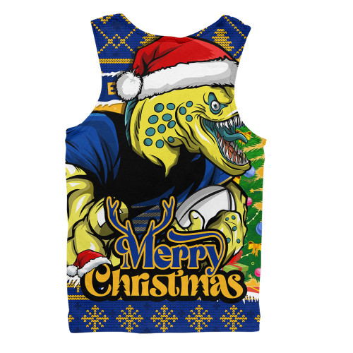 Parramatta Eels Men Singlet Merry Christmas Game Day Knit Style Team Edition