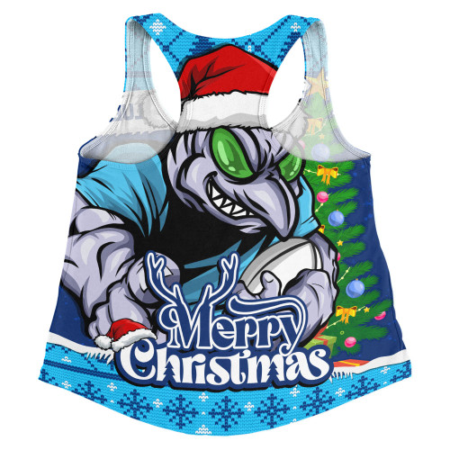 New South Wales Blues Women Racerback Singlet Merry Christmas Game Day Knit Style Team Edition