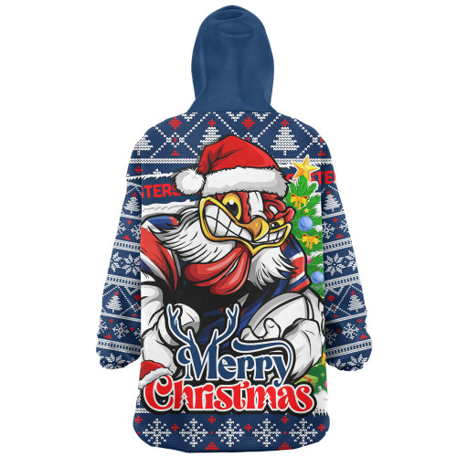 Sydney Roosters Snug Hoodie Merry Christmas Game Day Knit Style Team Edition