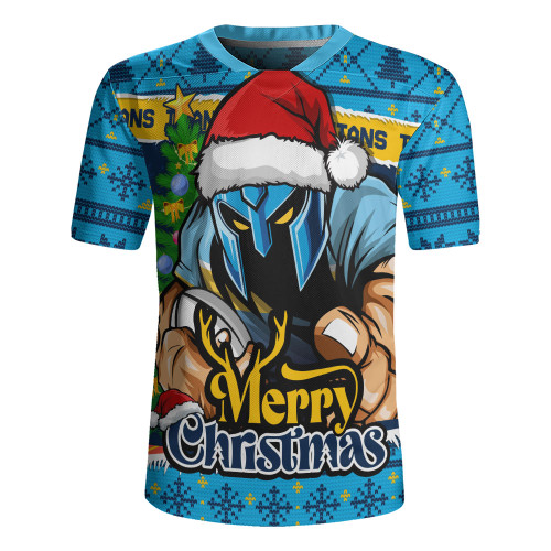 Gold Coast Titans Rugby Jersey Merry Christmas Game Day Knit Style Team Edition