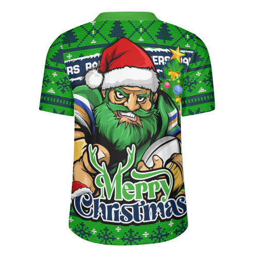 Canberra Raiders Rugby Jersey Merry Christmas Game Day Knit Style Team Edition