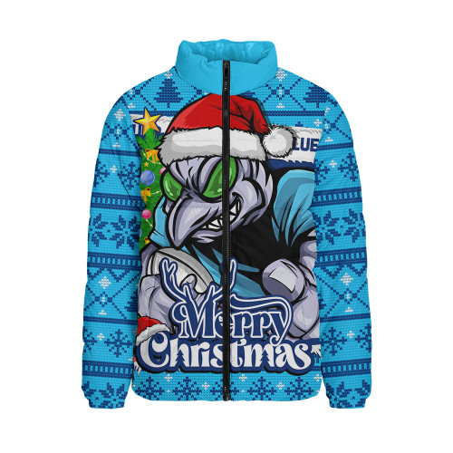 New South Wales Blues Padded Jacket Merry Christmas Game Day Knit Style Team Edition New South Wales Blues Padded Jacket Merry Christmas Game Day Knit Style Team Edition