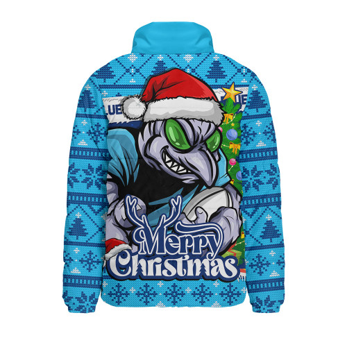 New South Wales Blues Padded Jacket Merry Christmas Game Day Knit Style Team Edition New South Wales Blues Padded Jacket Merry Christmas Game Day Knit Style Team Edition