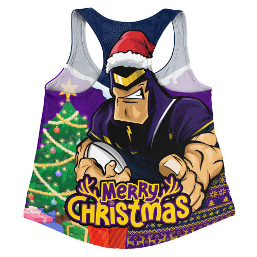 Melbourne Storm Women Racerback Singlet Santa Scoring Touchdown On Christmas Game Day Melbourne Storm Women Racerback Singlet Santa Scoring Touchdown On Christmas Game Day