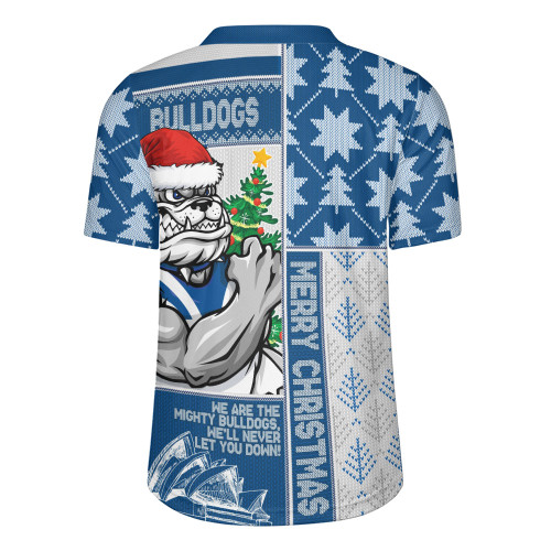 Canterbury-Bankstown Bulldogs Rugby Jersey Christmas Magic Knit Style Winter Glow
