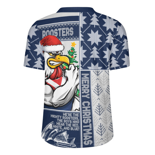 Sydney Roosters Rugby Jersey Christmas Magic Knit Style Winter Glow