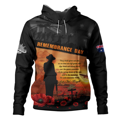Australia Hoodie Remembrance Day Australia Honour The Fallen Australia Hoodie Remembrance Day Australia Honour The Fallen