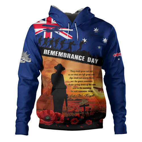 Australia Hoodie Remembrance Day Australia Honour The Fallen Australia Hoodie Remembrance Day Australia Honour The Fallen