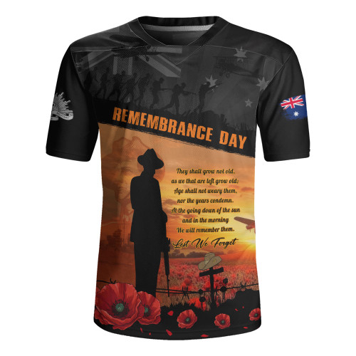 Australia Rugby Jersey Remembrance Day Australia Honour The Fallen Australia Rugby Jersey Remembrance Day Australia Honour The Fallen
