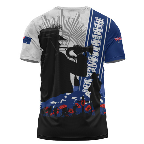 Australia T-Shirt Remembrance Day Australia Field Of Poppies