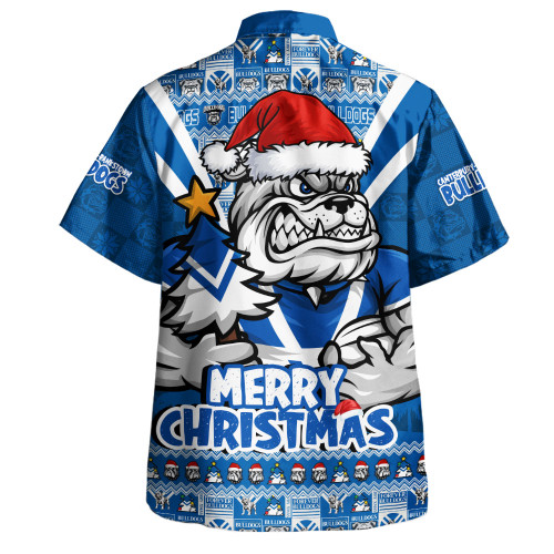 Canterbury-Bankstown Bulldogs Hawaiian Shirt Merry Christmas Festive Spirit Edition