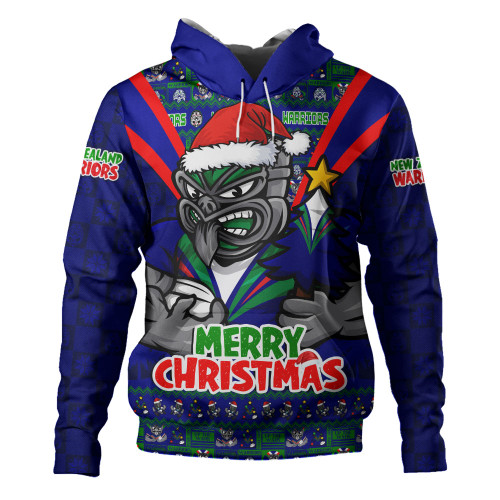New Zealand Warriors Hoodie Merry Christmas Festive Spirit Edition New Zealand Warriors Hoodie Merry Christmas Festive Spirit Edition