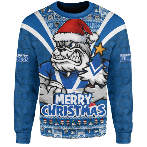 Canterbury-Bankstown Bulldogs Sweatshirt Merry Christmas Festive Spirit Edition