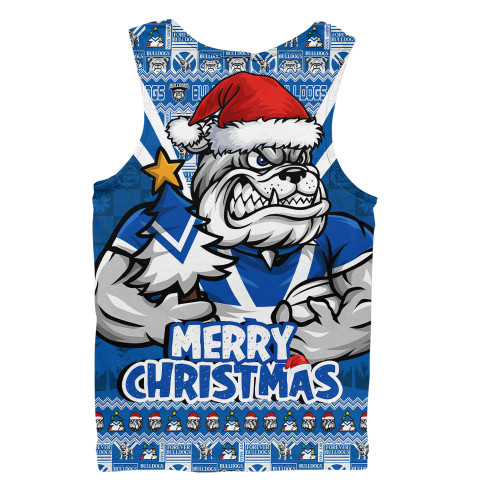 Canterbury-Bankstown Bulldogs Men Singlet Merry Christmas Festive Spirit Edition