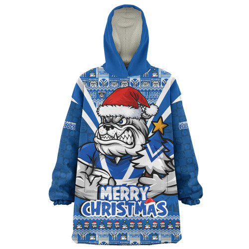 Canterbury-Bankstown Bulldogs Snug Hoodie Merry Christmas Festive Spirit Edition Canterbury-Bankstown Bulldogs Snug Hoodie Merry Christmas Festive Spirit Edition