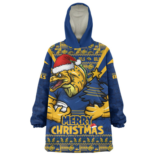 Parramatta Eels Snug Hoodie Merry Christmas Festive Spirit Edition