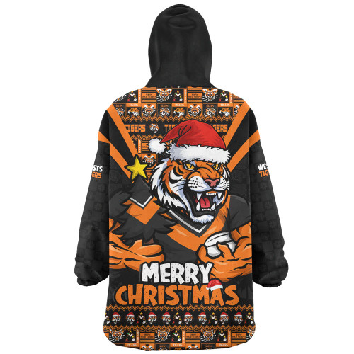 Wests Tigers Snug Hoodie Merry Christmas Festive Spirit Edition Wests Tigers Snug Hoodie Merry Christmas Festive Spirit Edition