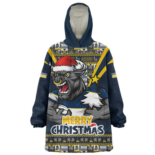 North Queensland Cowboys Snug Hoodie Merry Christmas Festive Spirit Edition North Queensland Cowboys Snug Hoodie Merry Christmas Festive Spirit Edition
