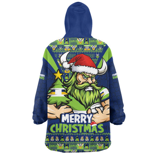 Canberra Raiders Snug Hoodie Merry Christmas Festive Spirit Edition Canberra Raiders Snug Hoodie Merry Christmas Festive Spirit Edition