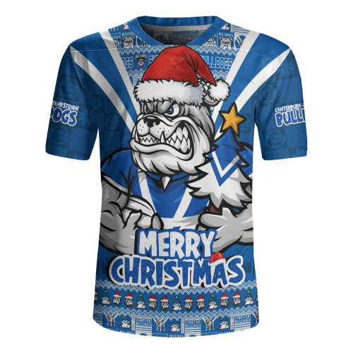 Canterbury-Bankstown Bulldogs Rugby Jersey Merry Christmas Festive Spirit Edition