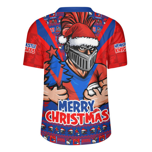 Newcastle Knights Rugby Jersey Merry Christmas Festive Spirit Edition