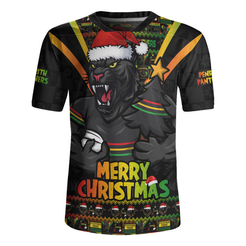 Penrith Panthers Rugby Jersey Merry Christmas Festive Spirit Edition