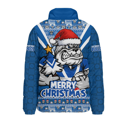 Canterbury-Bankstown Bulldogs Padded Jacket Merry Christmas Festive Spirit Edition Canterbury-Bankstown Bulldogs Padded Jacket Merry Christmas Festive Spirit Edition