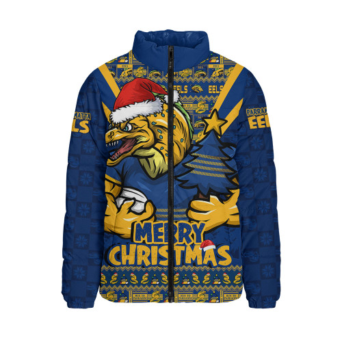Parramatta Eels Padded Jacket Merry Christmas Festive Spirit Edition