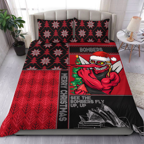 Essendon Bedding Set Christmas Magic Knit Style Winter Glow