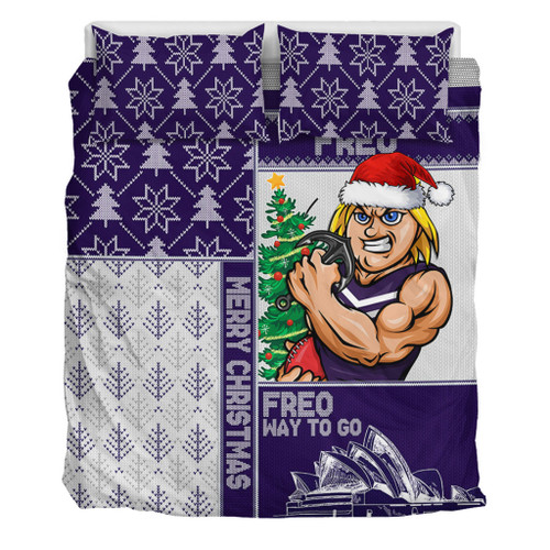 Fremantle Bedding Set Christmas Magic Knit Style Winter Glow Fremantle Bedding Set Christmas Magic Knit Style Winter Glow