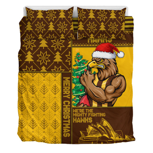 Hawthorn Bedding Set Christmas Magic Knit Style Winter Glow Hawthorn Bedding Set Christmas Magic Knit Style Winter Glow