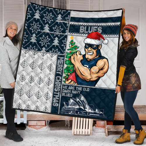 Carlton Quilt Christmas Magic Knit Style Winter Glow