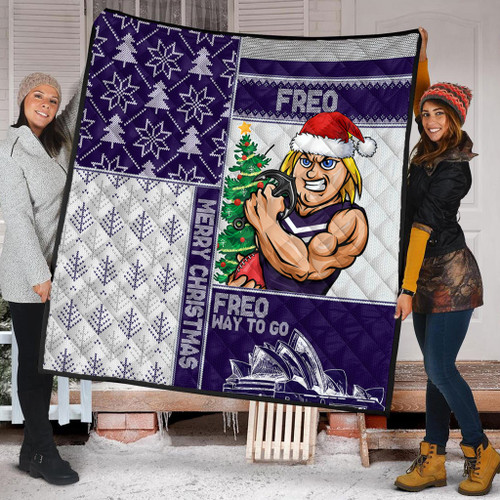 Fremantle Quilt Christmas Magic Knit Style Winter Glow Fremantle Quilt Christmas Magic Knit Style Winter Glow
