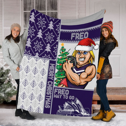 Fremantle Blanket Christmas Magic Knit Style Winter Glow Fremantle Blanket Christmas Magic Knit Style Winter Glow