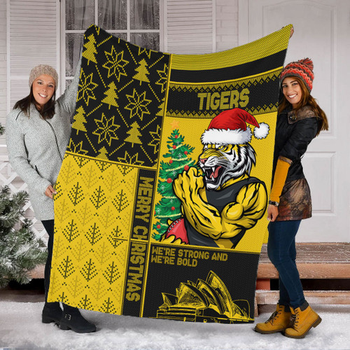 Richmond Blanket Christmas Magic Knit Style Winter Glow
