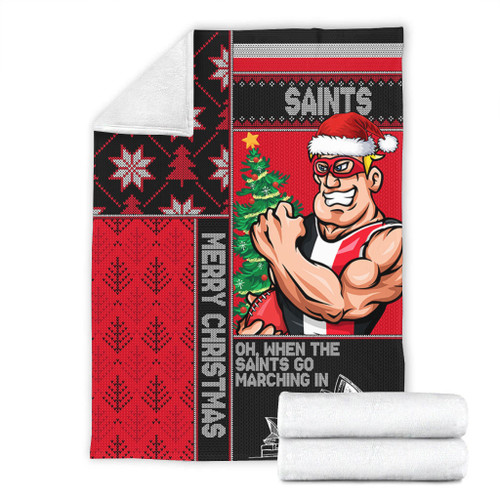 St Kilda Blanket Christmas Magic Knit Style Winter Glow St Kilda Blanket Christmas Magic Knit Style Winter Glow