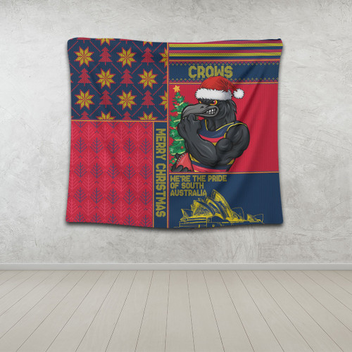Adelaide Crows Tapestry Christmas Magic Knit Style Winter Glow Adelaide Crows Tapestry Christmas Magic Knit Style Winter Glow