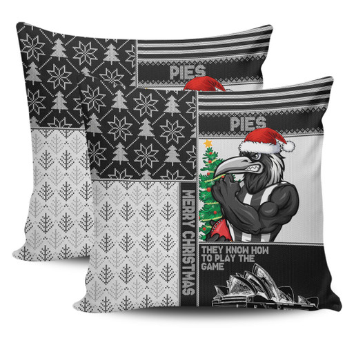Collingwood Pillow Cases Christmas Magic Knit Style Winter Glow