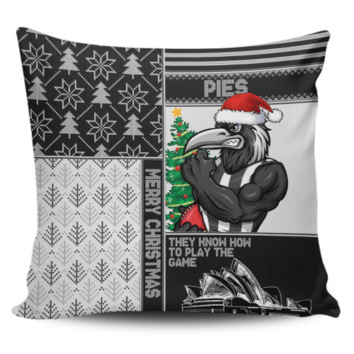 Collingwood Pillow Cases Christmas Magic Knit Style Winter Glow Collingwood Pillow Cases Christmas Magic Knit Style Winter Glow