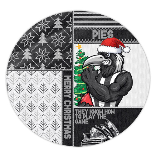 Collingwood Round Rug Christmas Magic Knit Style Winter Glow Collingwood Round Rug Christmas Magic Knit Style Winter Glow