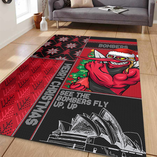 Essendon Area Rug Christmas Magic Knit Style Winter Glow Essendon Area Rug Christmas Magic Knit Style Winter Glow