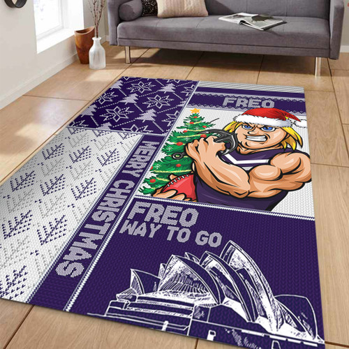 Fremantle Area Rug Christmas Magic Knit Style Winter Glow Fremantle Area Rug Christmas Magic Knit Style Winter Glow