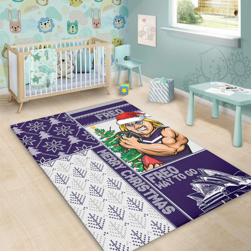 Fremantle Area Rug Christmas Magic Knit Style Winter Glow Fremantle Area Rug Christmas Magic Knit Style Winter Glow