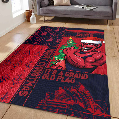 Melbourne Area Rug Christmas Magic Knit Style Winter Glow Melbourne Area Rug Christmas Magic Knit Style Winter Glow