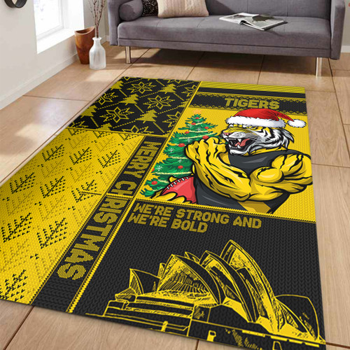 Richmond Area Rug Christmas Magic Knit Style Winter Glow Richmond Area Rug Christmas Magic Knit Style Winter Glow