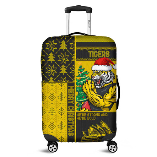 Richmond Luggage Cover Christmas Magic Knit Style Winter Glow Richmond Luggage Cover Christmas Magic Knit Style Winter Glow