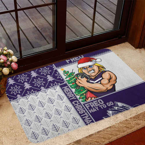 Fremantle Doormat Christmas Magic Knit Style Winter Glow Fremantle Doormat Christmas Magic Knit Style Winter Glow