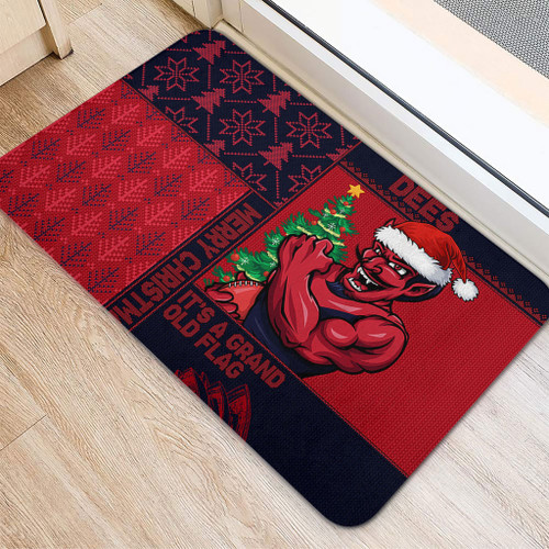 Melbourne Doormat Christmas Magic Knit Style Winter Glow Melbourne Doormat Christmas Magic Knit Style Winter Glow