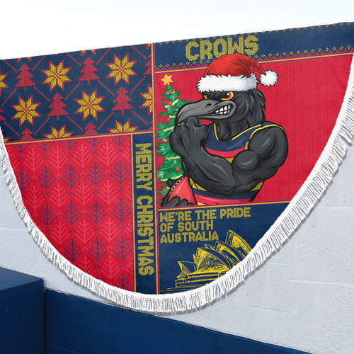 Adelaide Crows Beach Blanket Christmas Magic Knit Style Winter Glow Adelaide Crows Beach Blanket Christmas Magic Knit Style Winter Glow