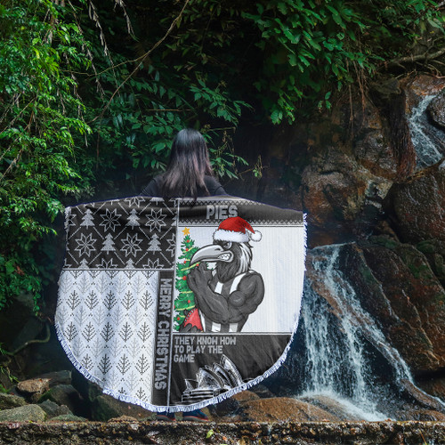 Collingwood Beach Blanket Christmas Magic Knit Style Winter Glow